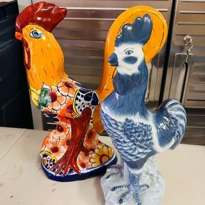 Ceramic Kitchen Roosters